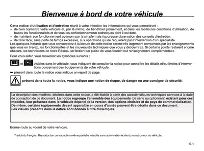 2023-2024 Renault Twingo Owner's Manual | French