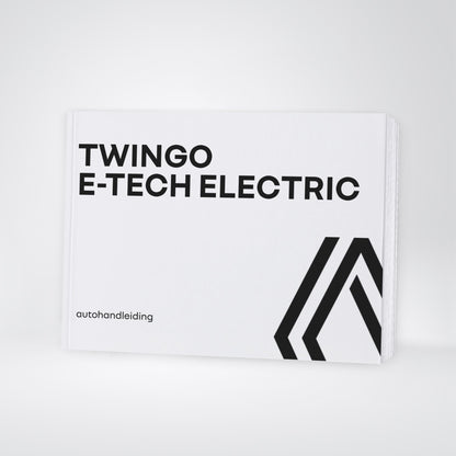 2026 Renault Twingo E-Tech Electric Gebruikershandleiding | Nederlands