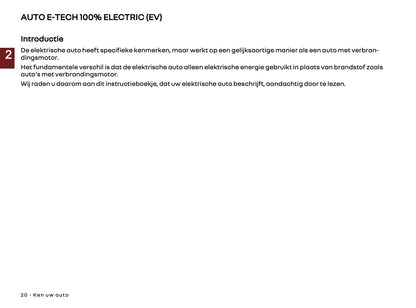 2026 Renault Twingo E-Tech Electric Gebruikershandleiding | Nederlands