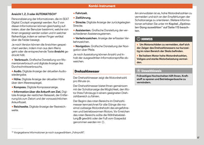 2025 Seat Arona Owner's Manual | German