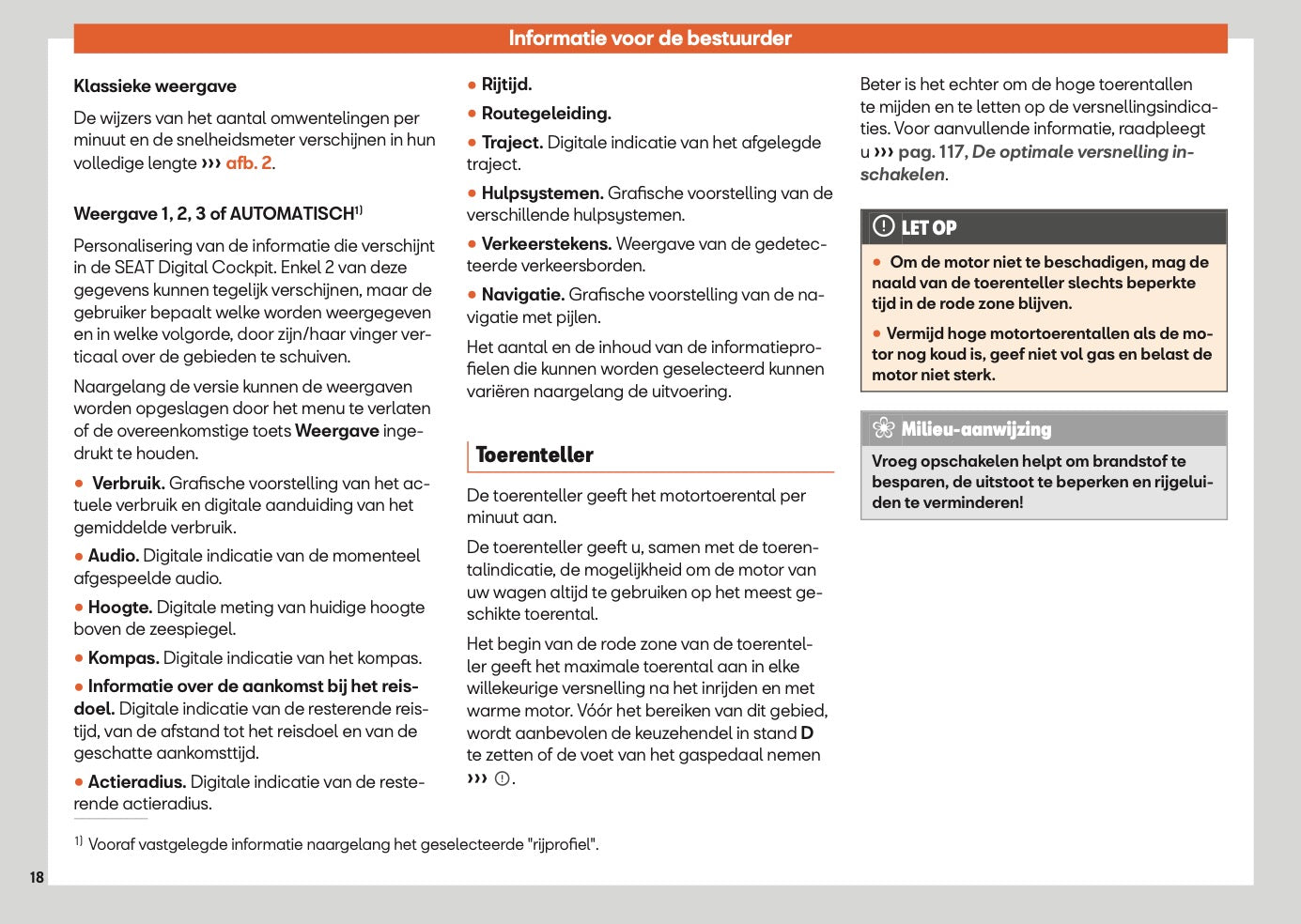 2025 Seat Arona Owner's Manual | Dutch