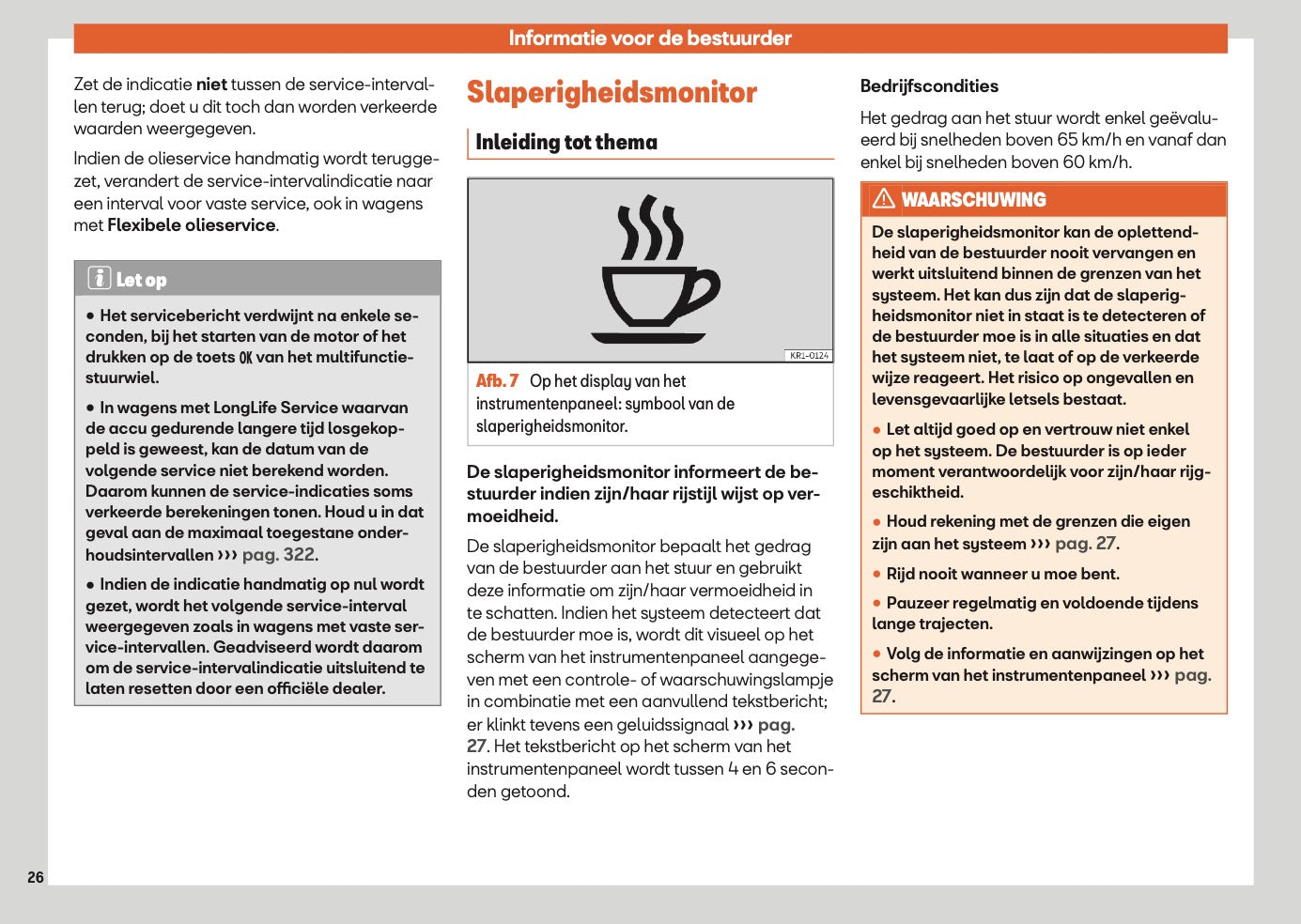 2025 Seat Arona Owner's Manual | Dutch