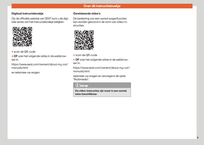 2025 Seat Arona Owner's Manual | Dutch