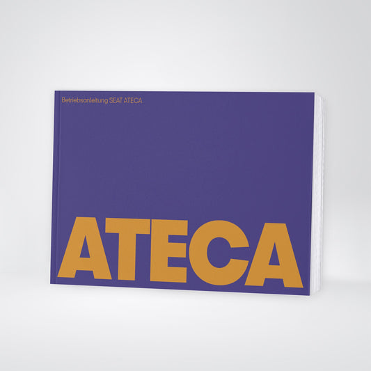 2025 Seat Ateca Owner's Manual | German