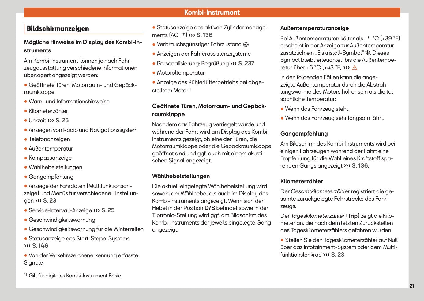 2025 Seat Ateca Owner's Manual | German