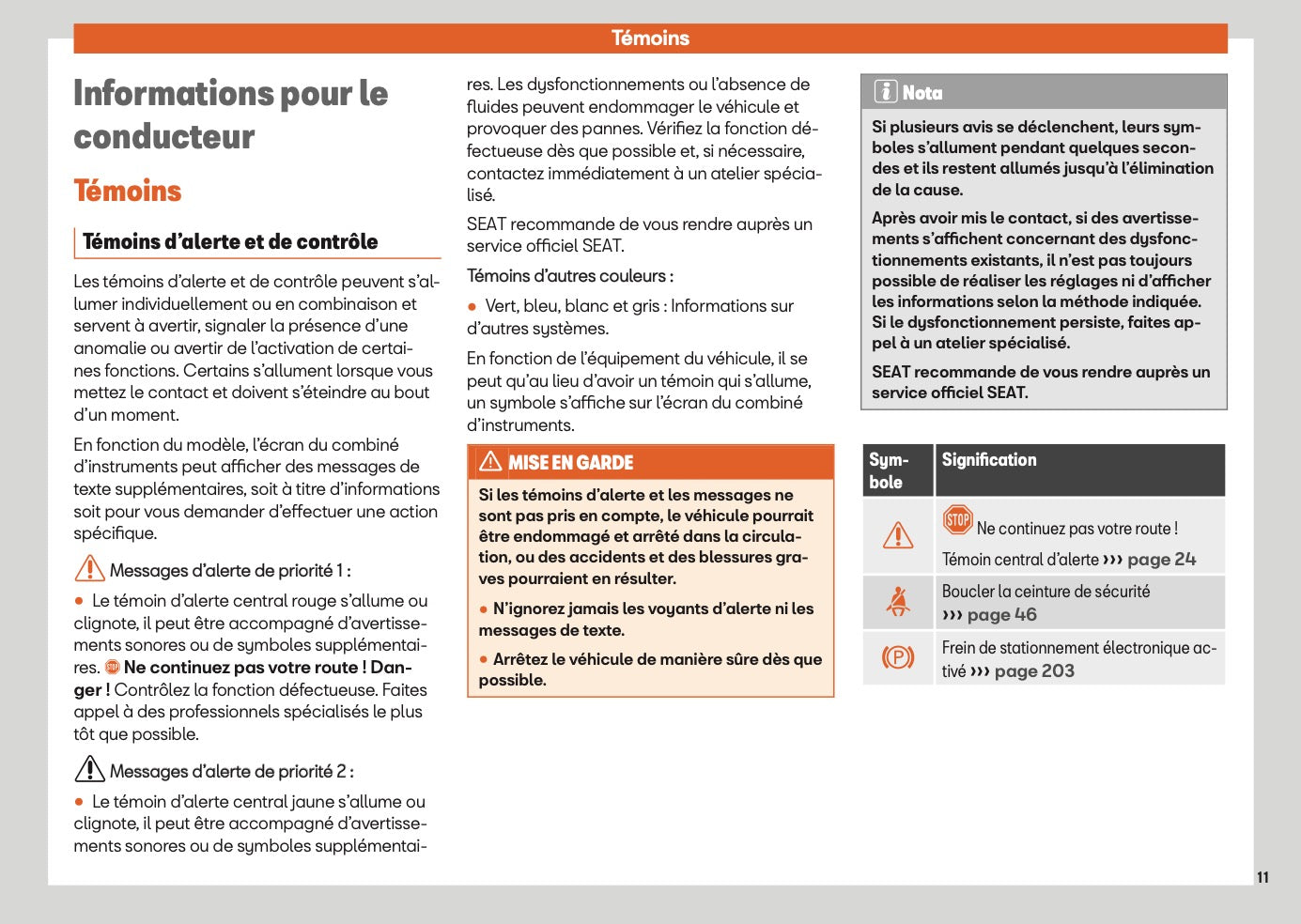 2025 Seat Ateca Owner's Manual | French