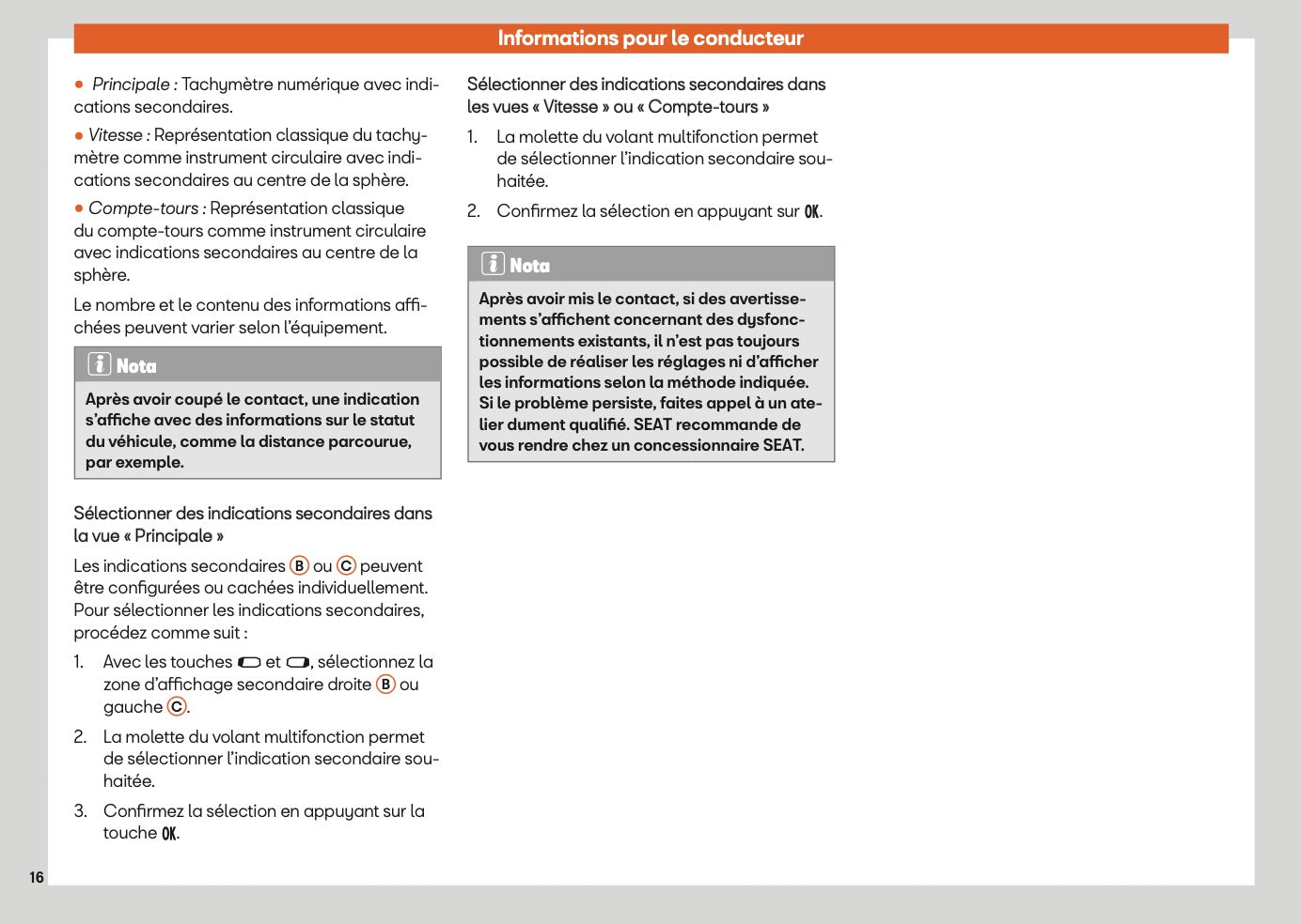 2025 Seat Ateca Owner's Manual | French