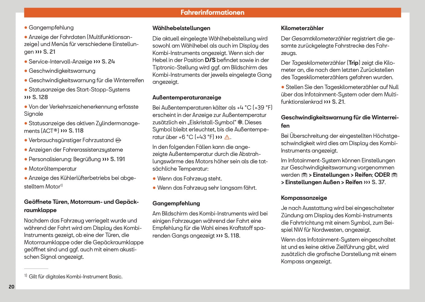2025 Seat Ibiza Owner's Manual | German