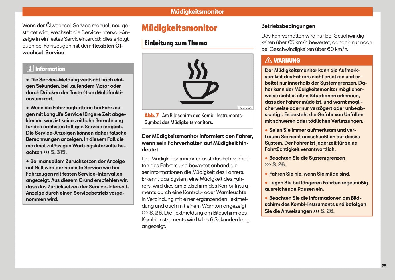 2025 Seat Ibiza Owner's Manual | German