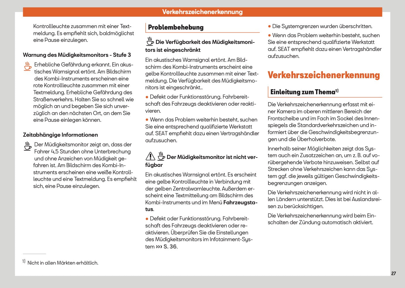 2025 Seat Ibiza Owner's Manual | German