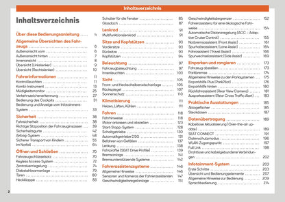 2025 Seat Ibiza Owner's Manual | German