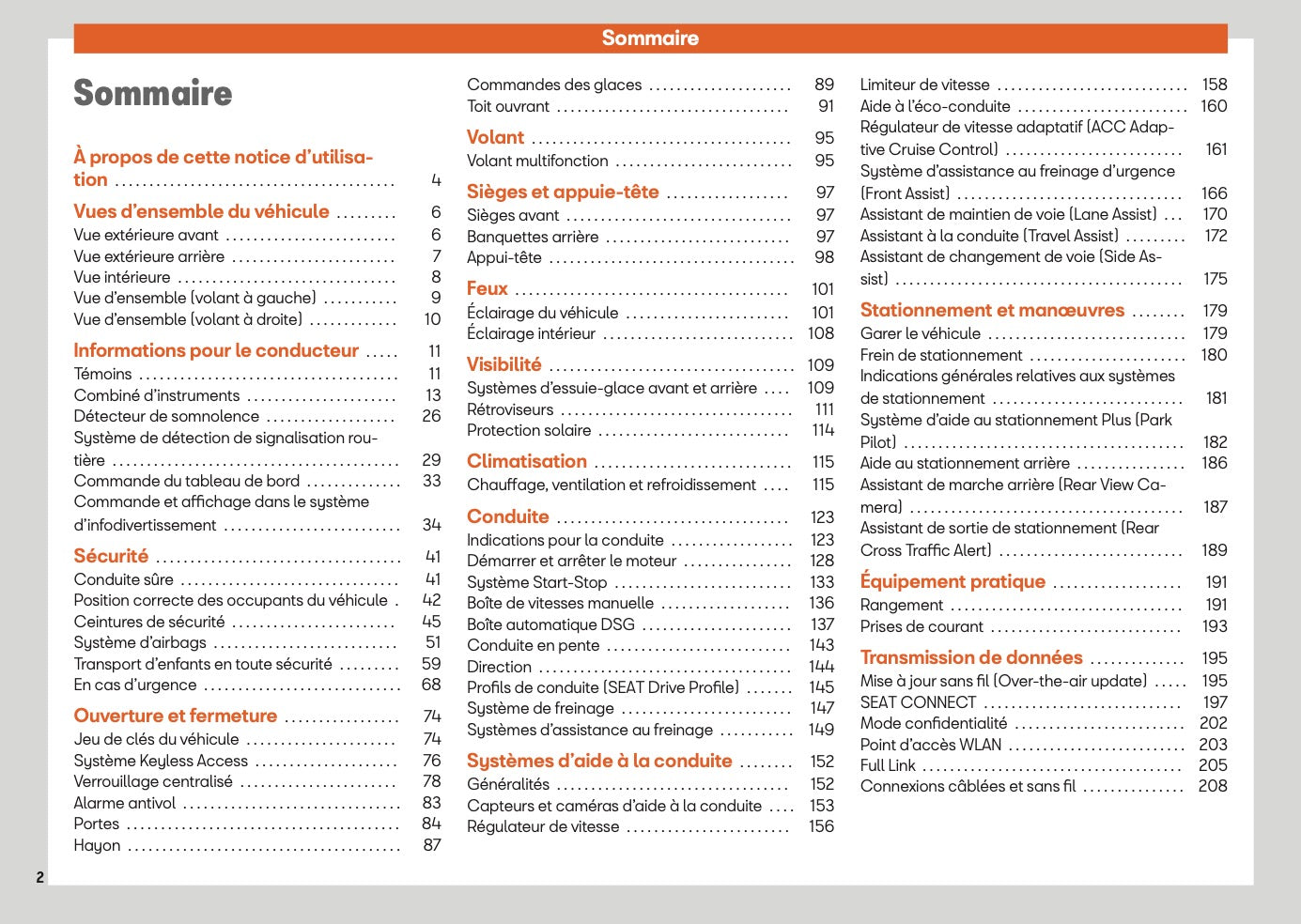 2025 Seat Ibiza Manuel du propriétaire | Français