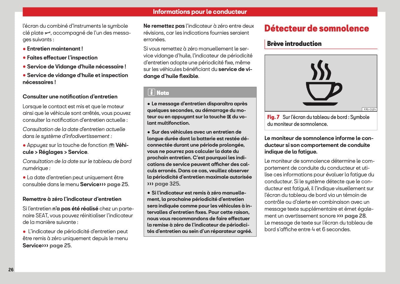 2026 Seat Ibiza Owner's Manual | French