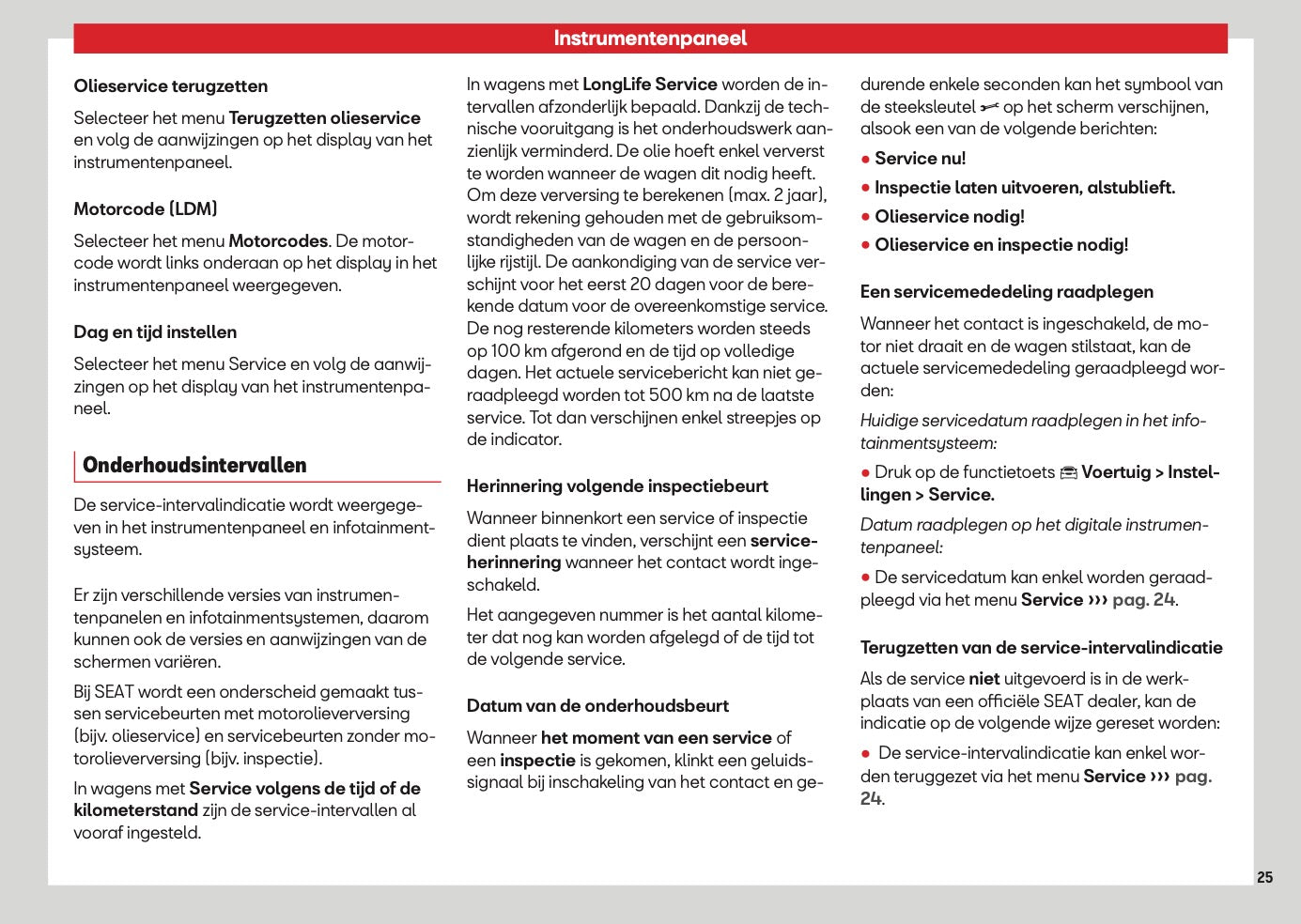 2026 Seat Ibiza Gebruikershandleiding | Nederlands