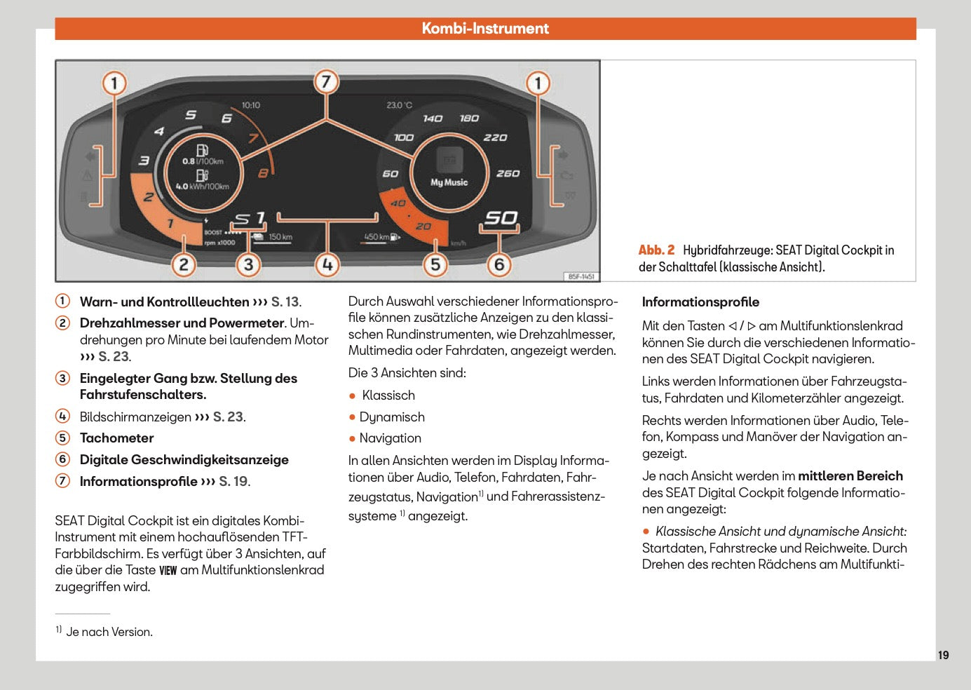 2025 Seat Leon/Leon Sportstourer Owner's Manual | German
