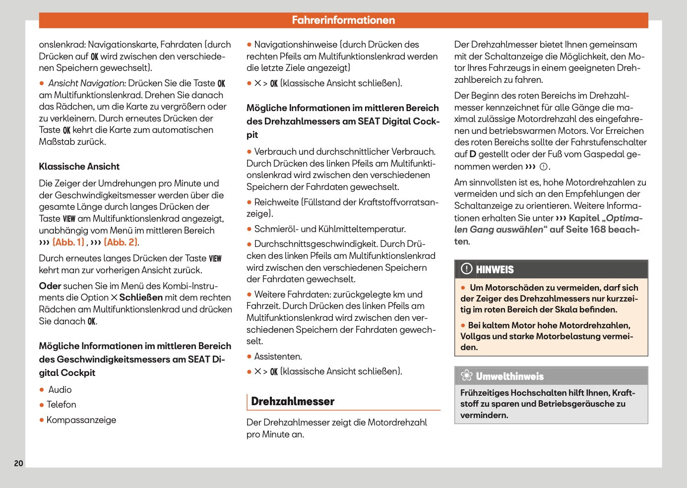 2025 Seat Leon/Leon Sportstourer Owner's Manual | German