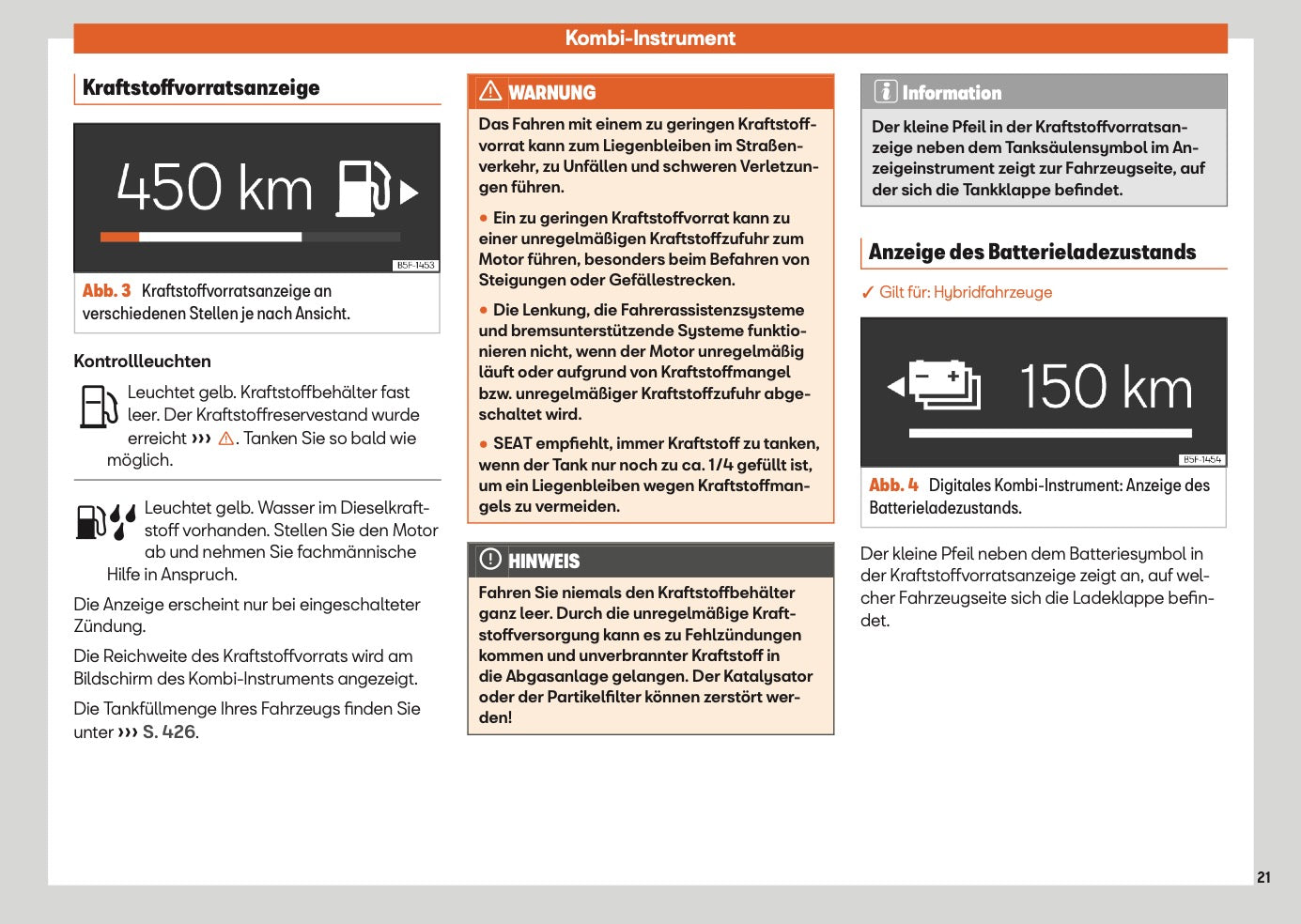 2025 Seat Leon/Leon Sportstourer Owner's Manual | German