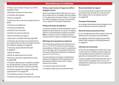 2026 Seat Leon/Leon Sportstourer Owner's Manual | French
