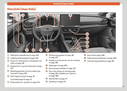 2025 Seat Leon/Leon Sportstourer Owner's Manual | Dutch