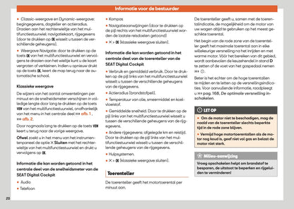 2025 Seat Leon/Leon Sportstourer Owner's Manual | Dutch