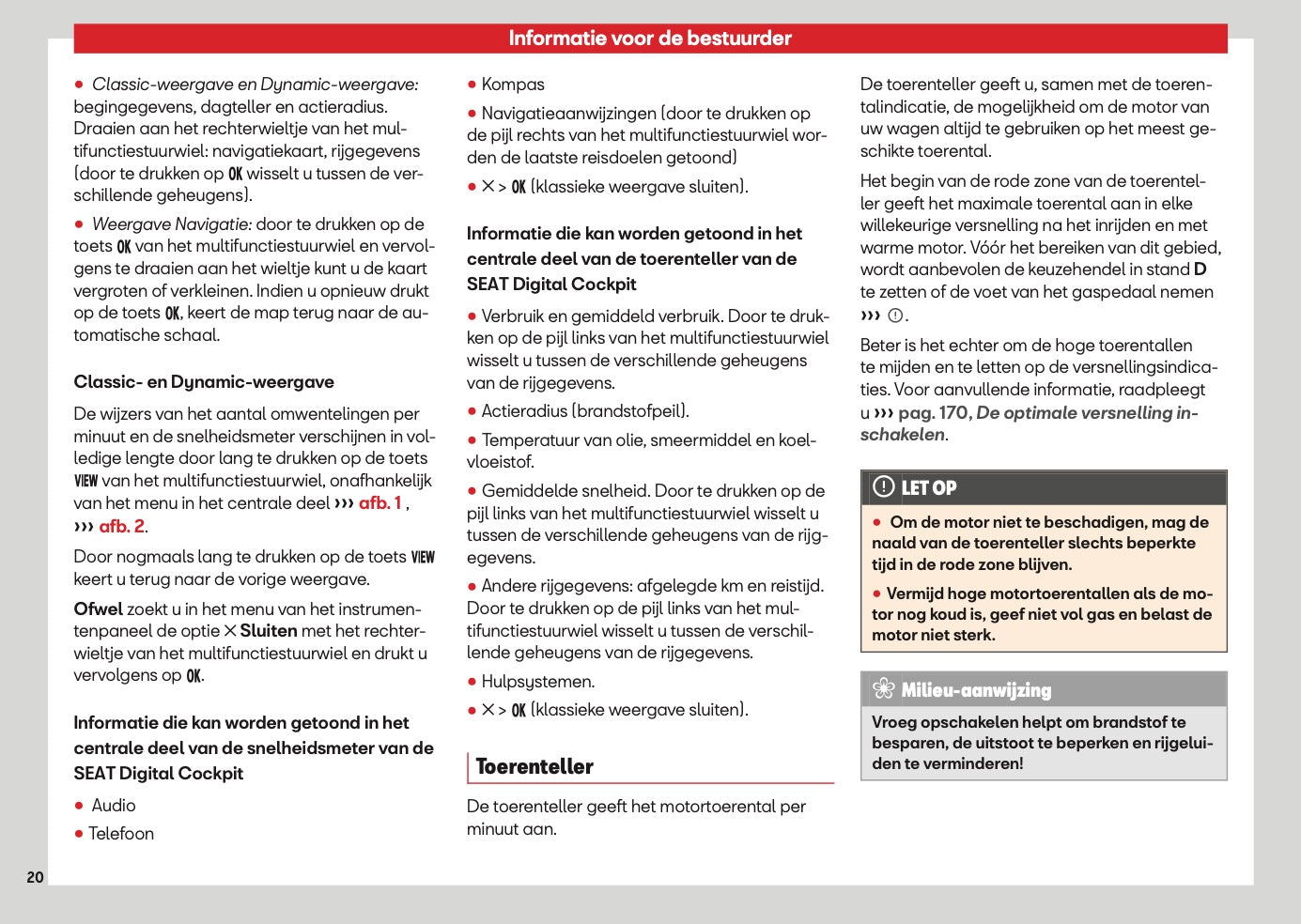 2026 Seat Leon/Leon Sportstourer Gebruikershandleiding | Nederlands