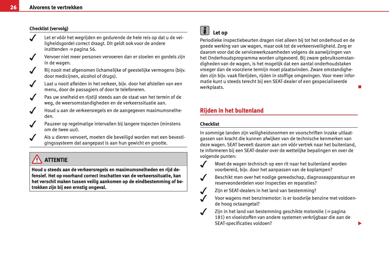 2012 Seat Mii Owner's Manual | Dutch