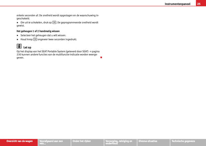 2012-2013 Seat Mii Owner's Manual | Dutch