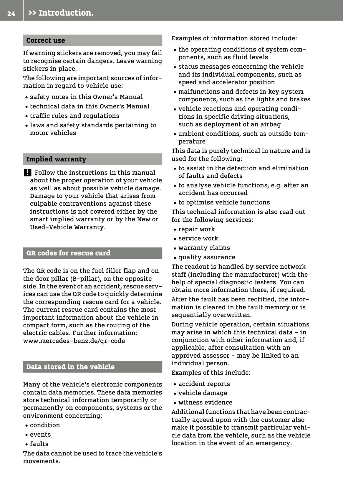 2016-2017 Smart ForTwo Owner's Manual | English