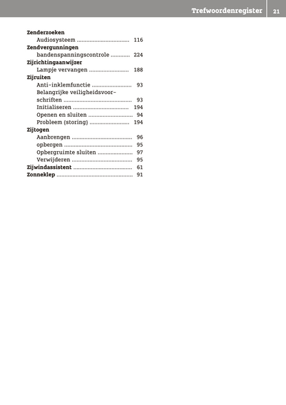 2018-2019 Smart ForTwo Owner's Manual | Dutch