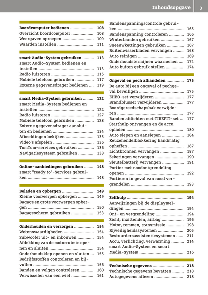 2018-2019 Smart ForTwo Gebruikershandleiding | Nederlands