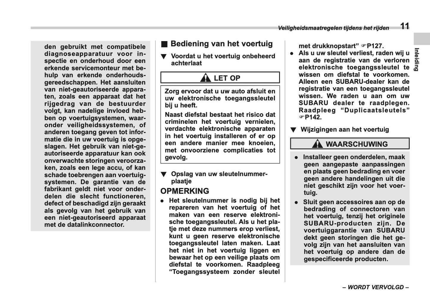 2024 Subaru Crosstrek e-BOXER Gebruikershandleiding | Nederlands