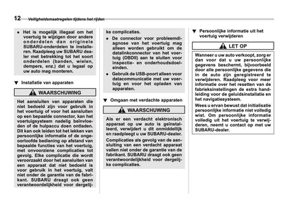 2024 Subaru Crosstrek e-BOXER Gebruikershandleiding | Nederlands