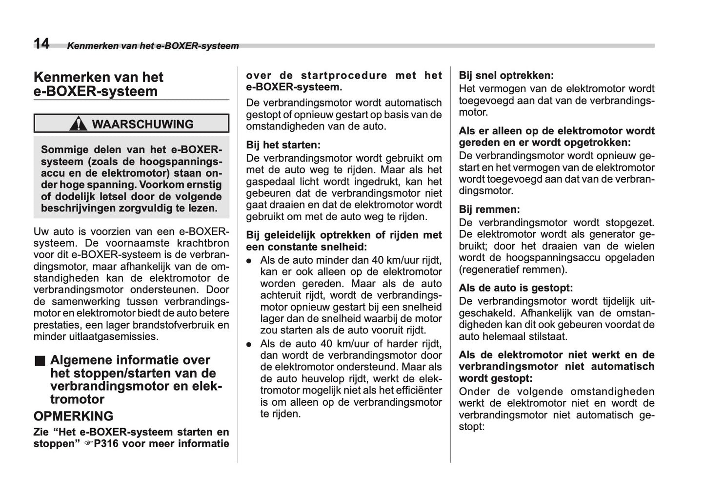 2024 Subaru Crosstrek e-BOXER Gebruikershandleiding | Nederlands