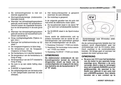 2024 Subaru Crosstrek e-BOXER Gebruikershandleiding | Nederlands