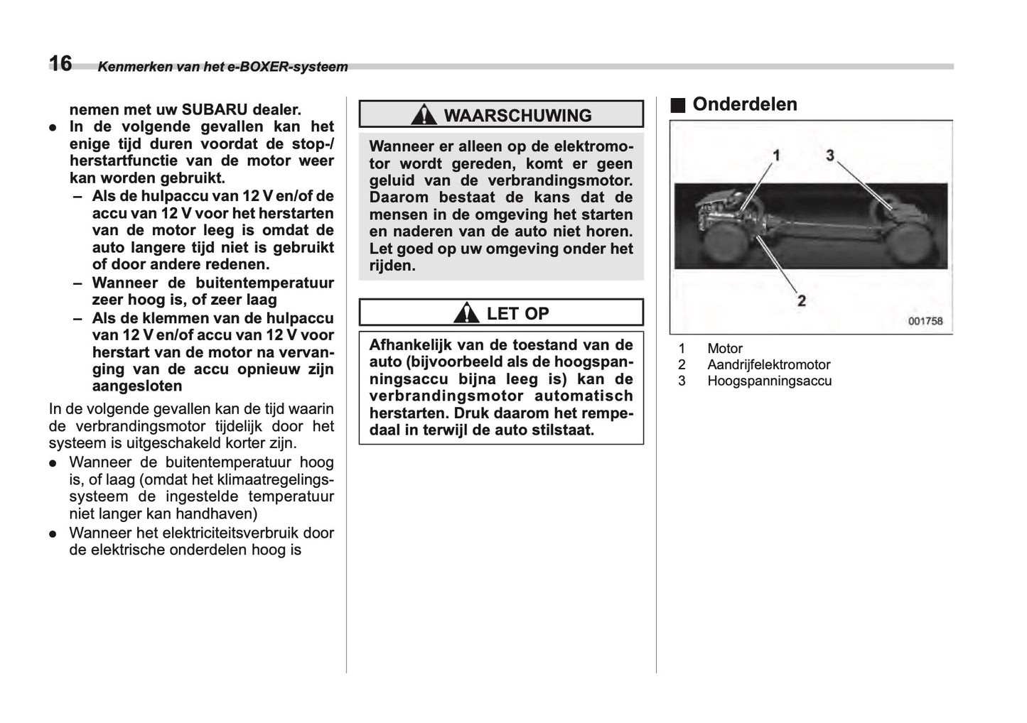 2024 Subaru Crosstrek e-BOXER Gebruikershandleiding | Nederlands