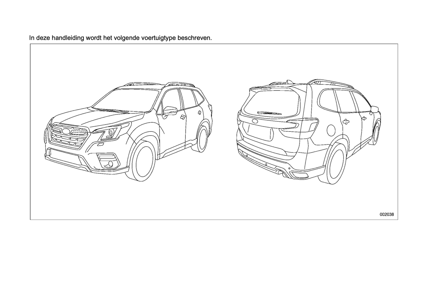 2022 Subaru Forester/Forester e-BOXER Owner's Manual | Dutch