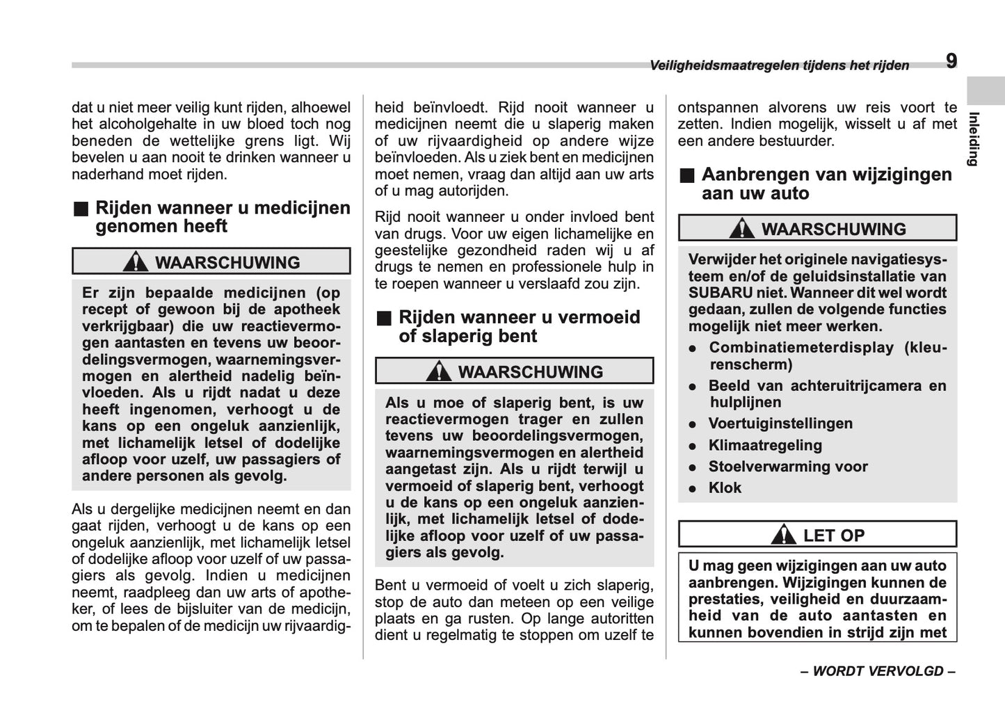 2025 Subaru Forester Gebruikershandleiding | Nederlands