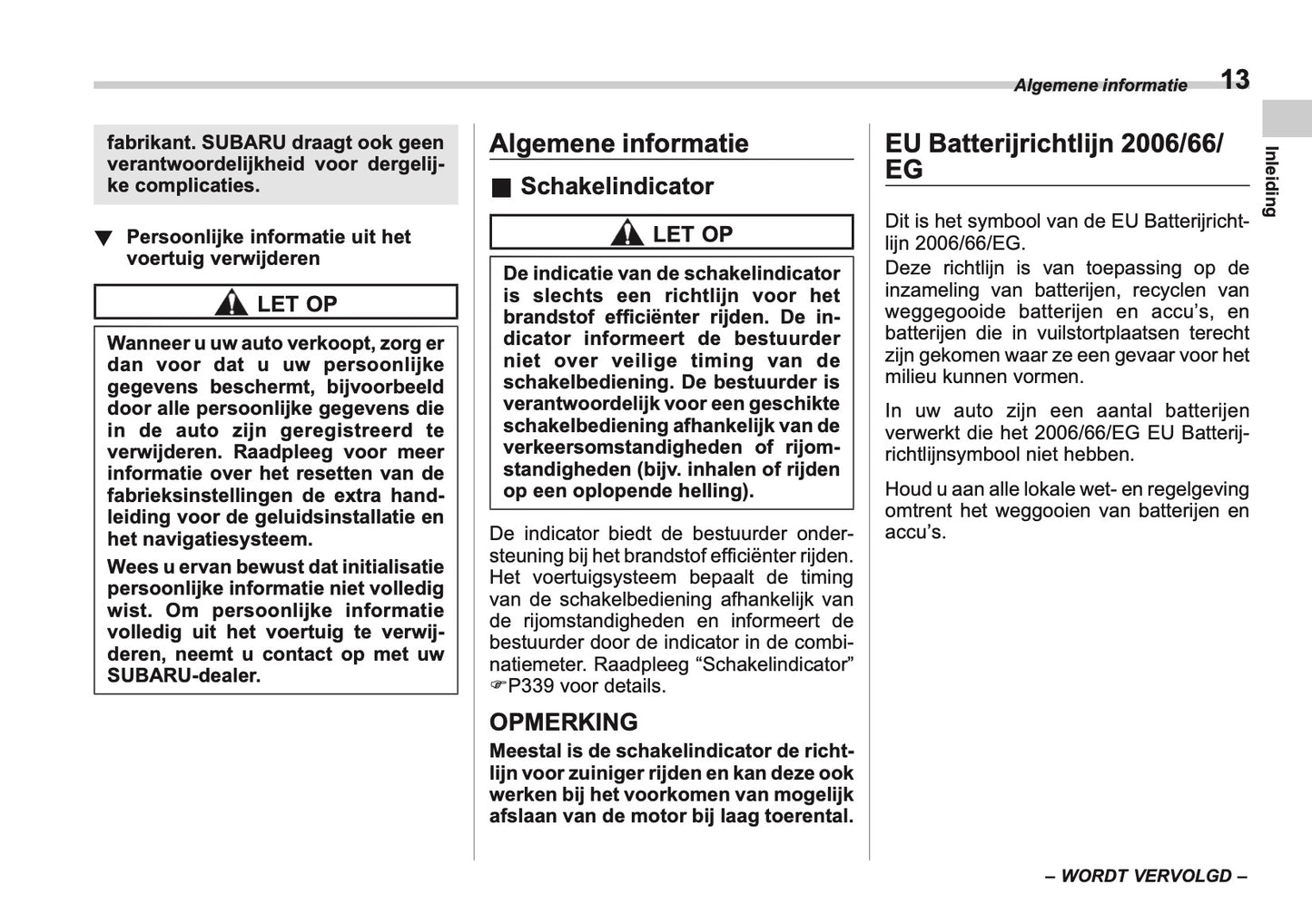 2025 Subaru Forester Gebruikershandleiding | Nederlands