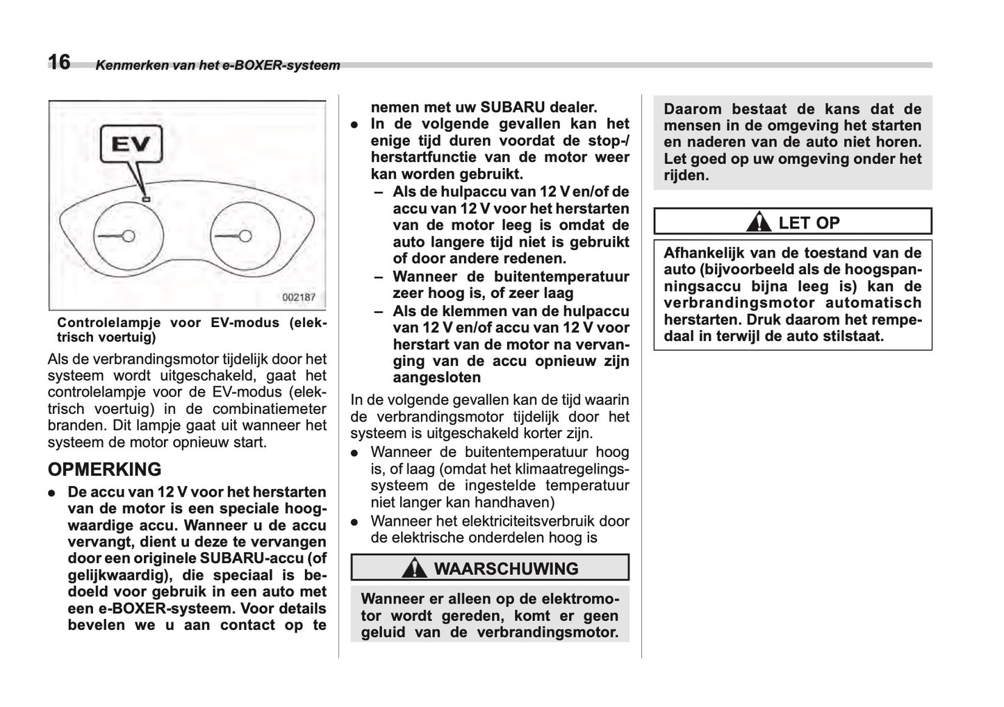 2025 Subaru Forester Gebruikershandleiding | Nederlands