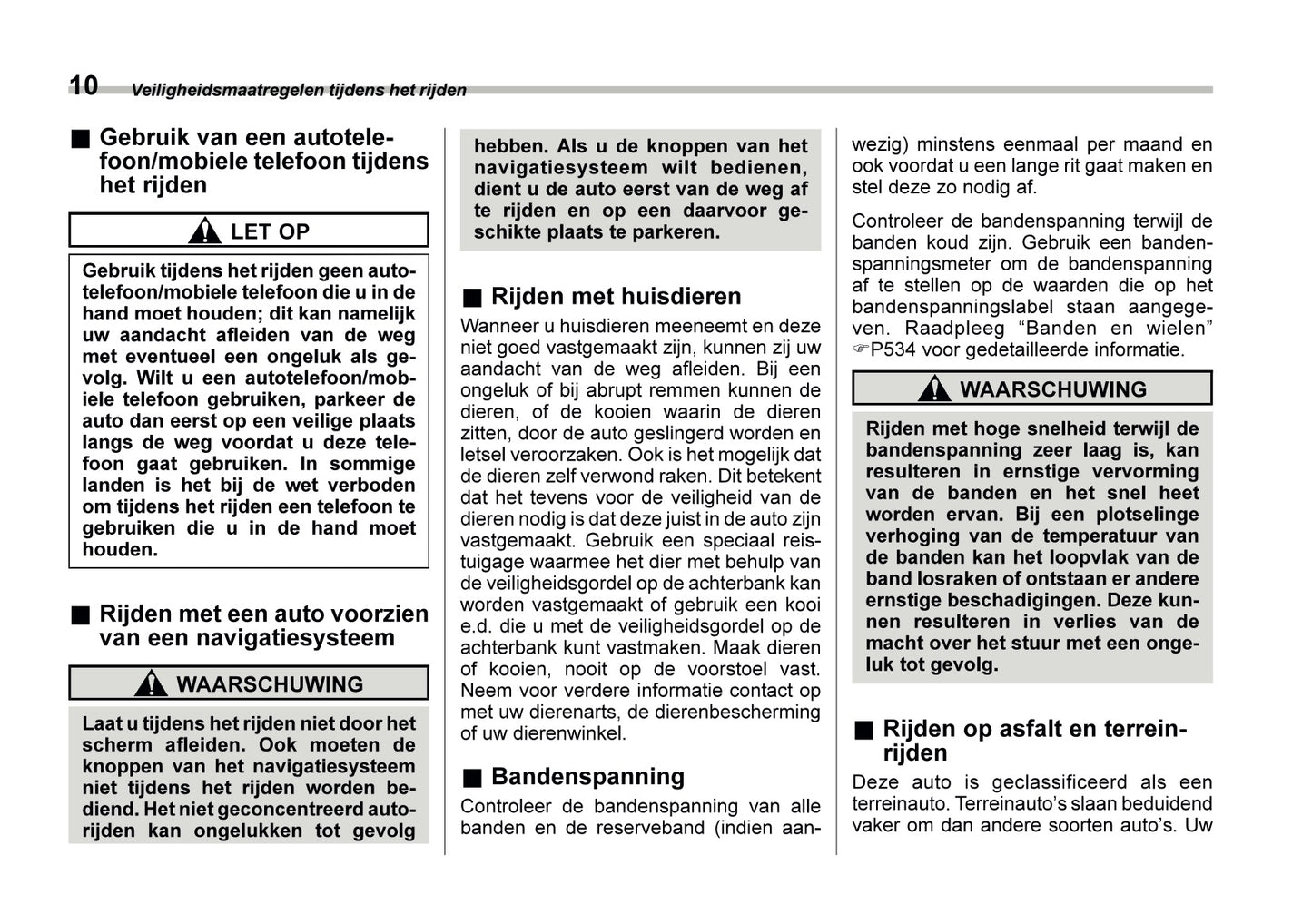 2022 Subaru Outback Gebruikershandleiding | Nederlands