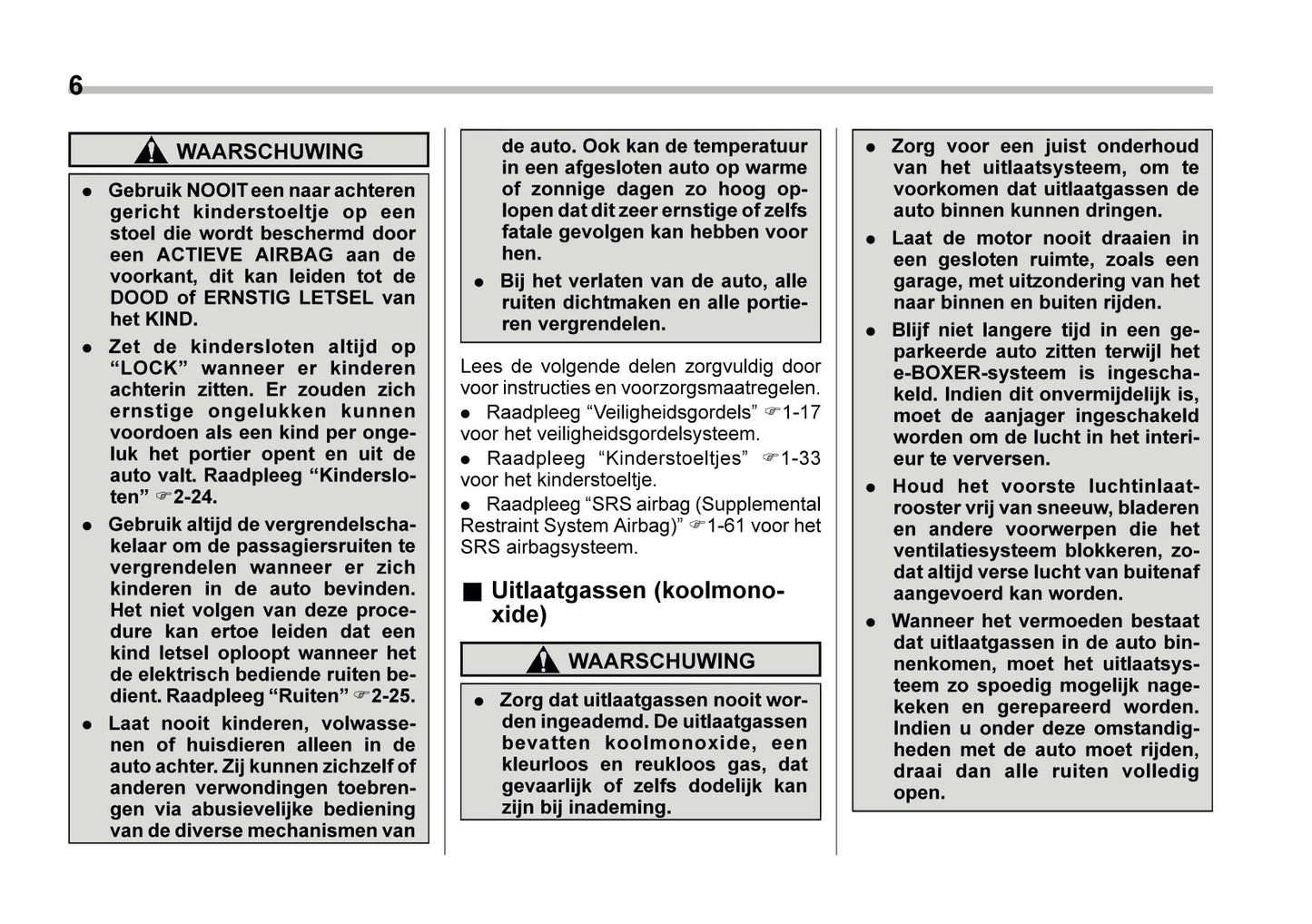 2024 Subaru XV e-BOXER Gebruikershandleiding | Nederlands