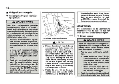 2024 Subaru XV e-BOXER Gebruikershandleiding | Nederlands