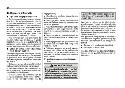 2024 Subaru XV e-BOXER Gebruikershandleiding | Nederlands