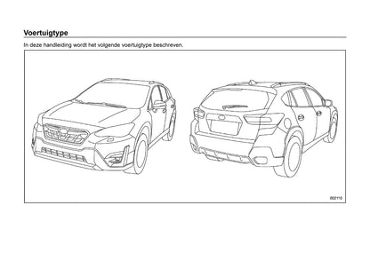 2024 Subaru XV e-BOXER Gebruikershandleiding | Nederlands