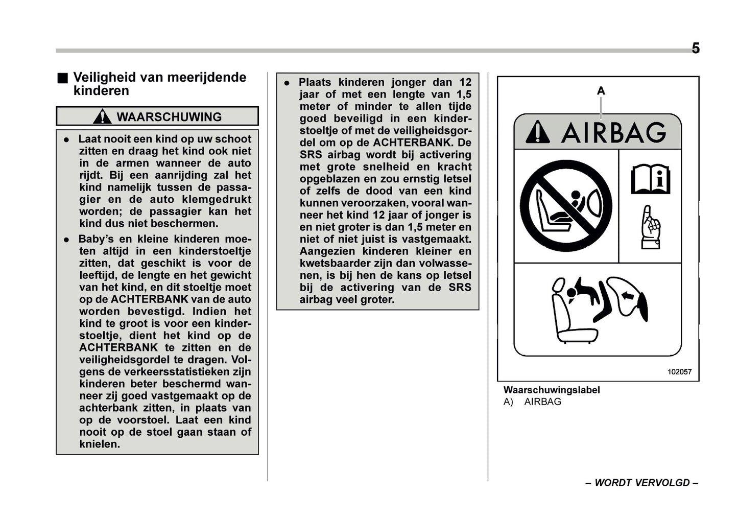 2024 Subaru XV e-BOXER Gebruikershandleiding | Nederlands