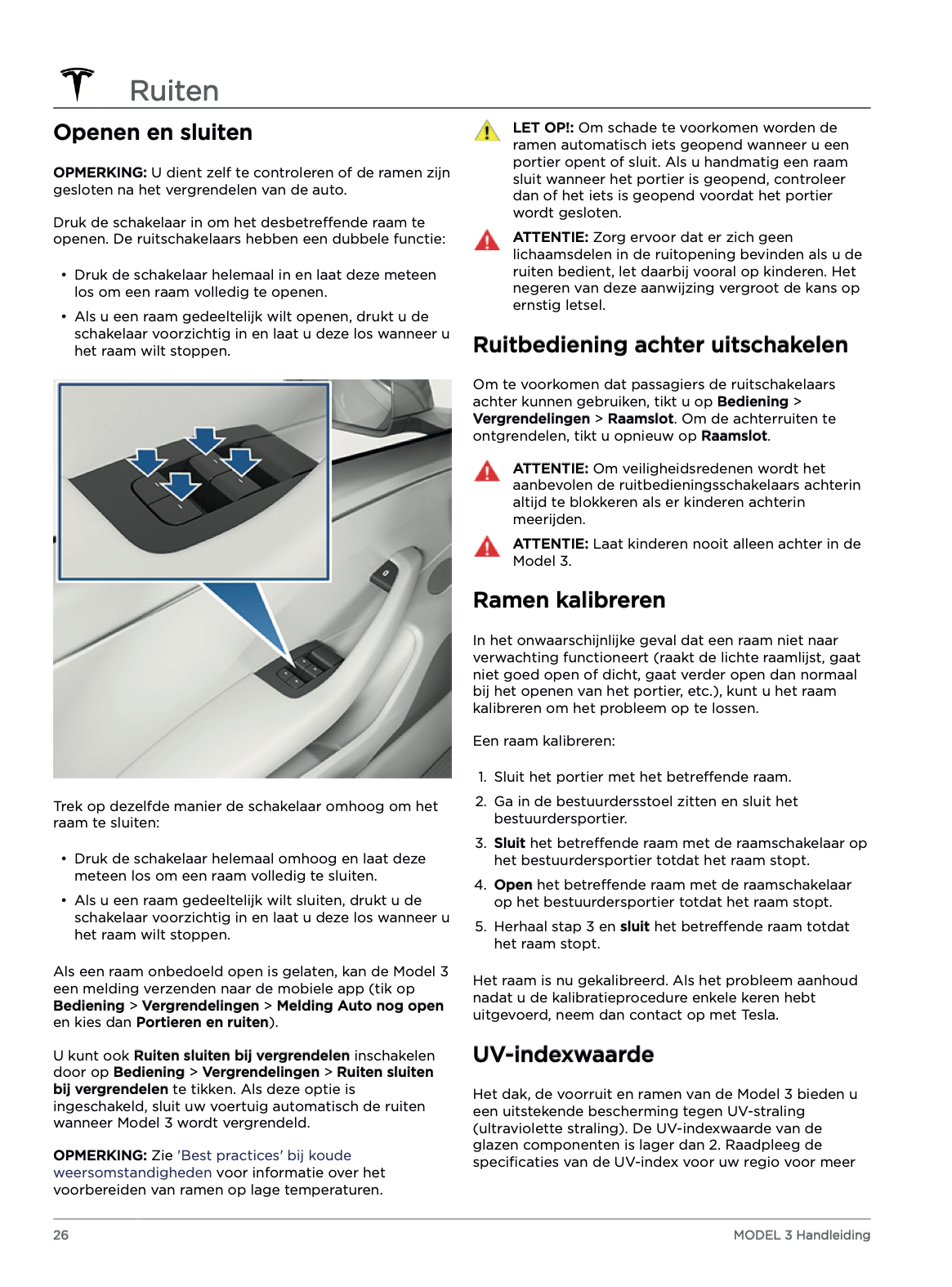 2023-2024 Tesla Model 3 Gebruikershandleiding | Nederlands