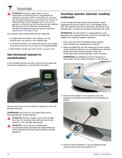 2022 Tesla Model Y Gebruikershandleiding | Nederlands