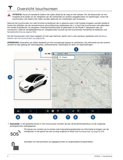 2022 Tesla Model Y Gebruikershandleiding | Nederlands