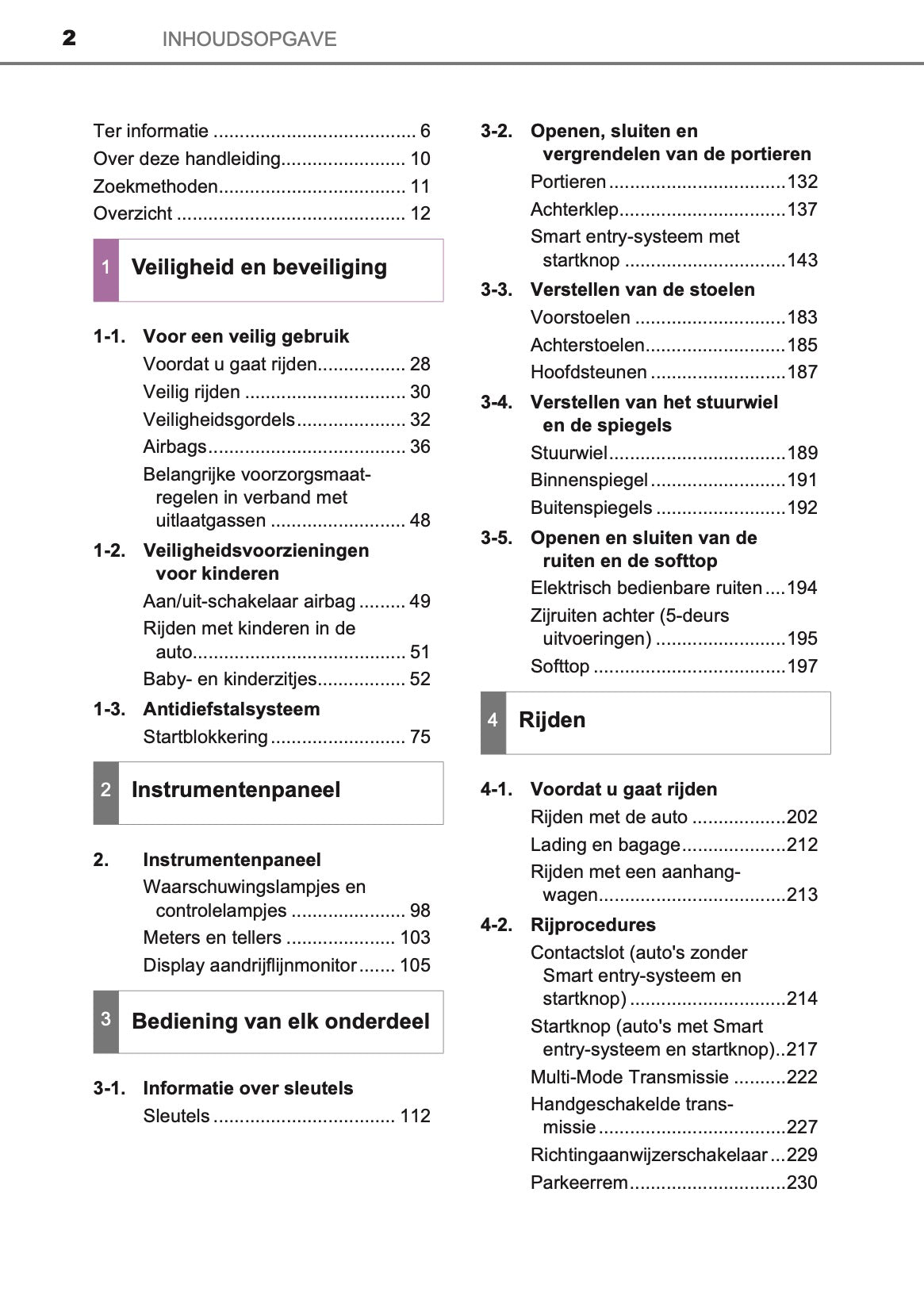 2020-2021 Toyota Aygo Gebruikershandleiding | Nederlands