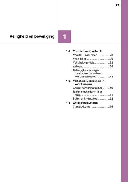 2020-2021 Toyota Aygo Gebruikershandleiding | Nederlands